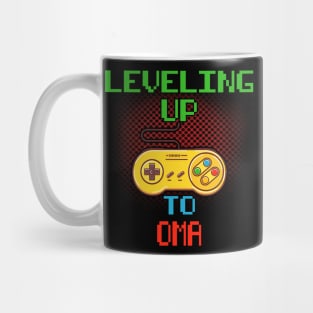 Promoted To OMA T-Shirt Unlocked Gamer Leveling Up Mug